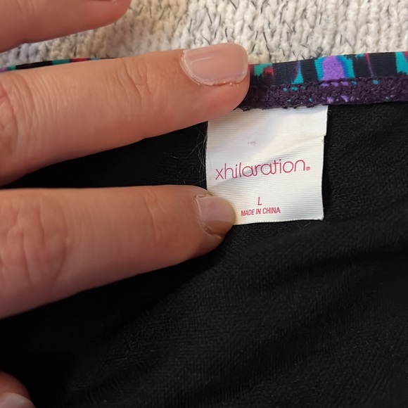 Xhilaration Aztec Print Swimsuit Bottoms - Picture 3 of 4